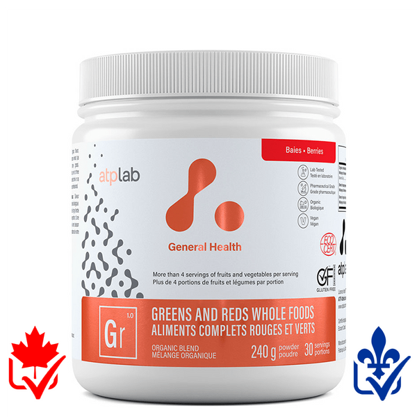 ATP Greens & Reds Whole Foods 240g