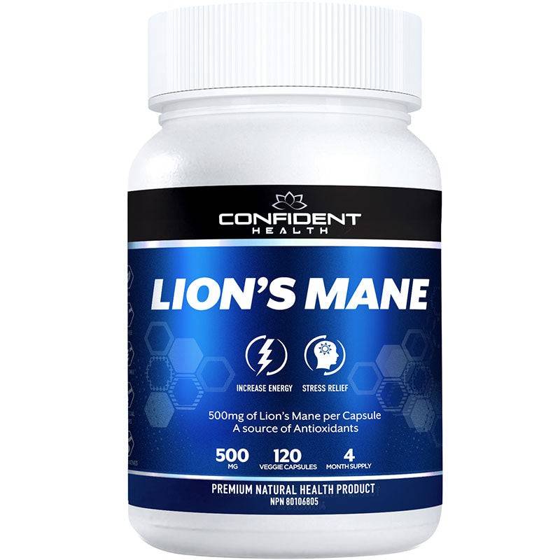 Confident Lion's Mane 120 caps