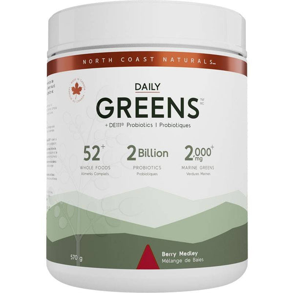 North Coast Naturals Ultimate Daily Greens — Mixed Berry & Citrus