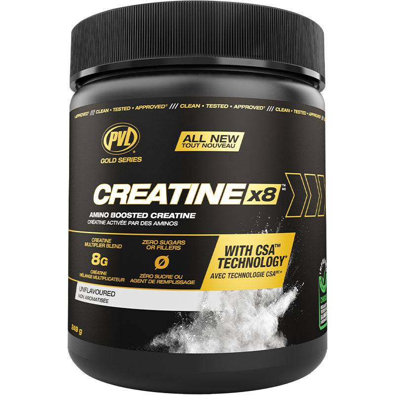 PVL Gold Series Creatine X8 - Unflavoured