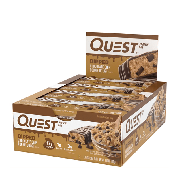 Quest Dipped Bars Box of 12
